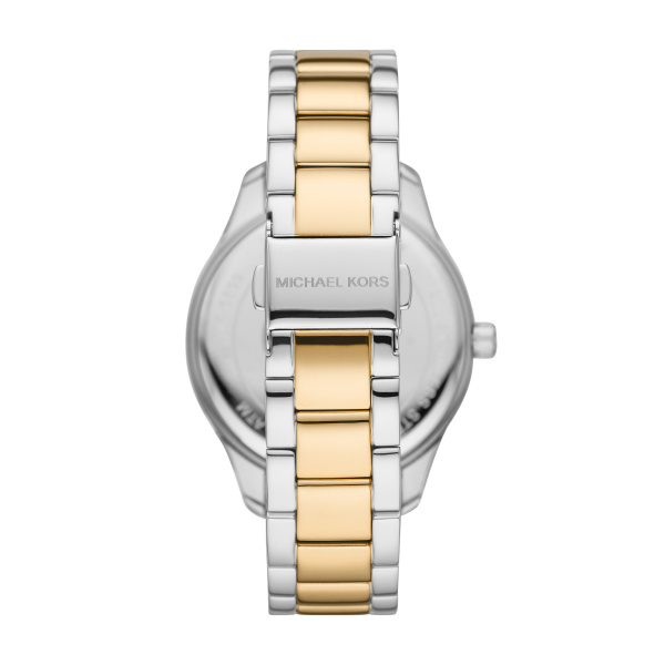 Michael Kors Layton Two-Tone Gold Stainless Steel Ladies Watch (MK6899)