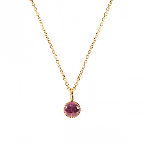 Nilai Paris Athena Necklace - Amethyst (ATC-AM)