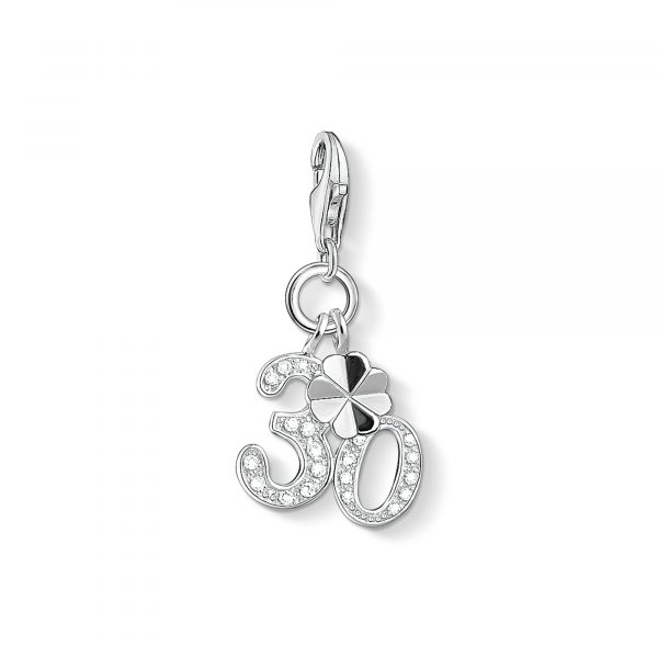 Thomas Sabo '30' Charm (1237-051-14)