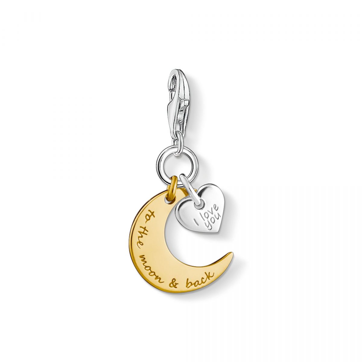 Thomas Sabo 'I Love You to the Moon and Back' Charm (1443-413-39)