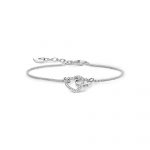 Thomas Sabo 'Together' Interlocking Heart Bracelet (A1648-051-14-L19V)