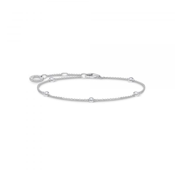 Thomas Sabo Bracelet with White Stones (A1999-051-14-L19V)