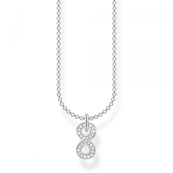 Thomas Sabo Infinity Necklace in Silver (KE2067-051-14-L45V)