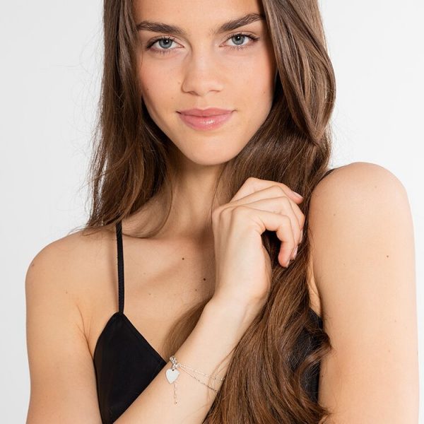 Thomas Sabo Double Bracelet with Heart (LBA0102-001-12-L19,5V)