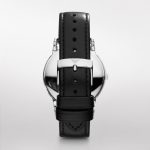 Emporio Armani Black Leather Strap Watch (AR1692)
