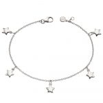 Little Star Ira Sterling Silver Charm Bracelet (LSB0311)