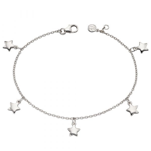 Little Star Ira Sterling Silver Charm Bracelet (LSB0311)