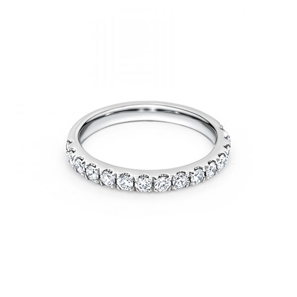 18ct White Gold Wedding Ring