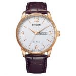 Citizen Classic Rose Gold White Dial Watch (BM8553-16A)