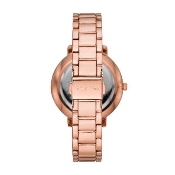 Michael Kors Pyper Three-Hand Rose Gold Tone Alloy Watch (MK4594)