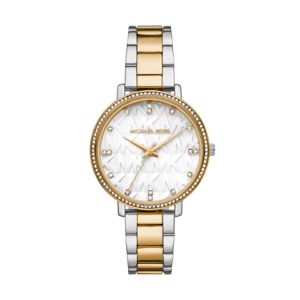 Michael Kors Pyper Three-Hand Two Tone Alloy Watch (MK4594)