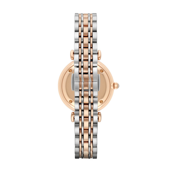 Emporio Armani Two-Tone Gianni T-Bar Watch (AR1926)