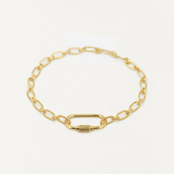 Nilai Paris Twisted Lock Bracelet (LOCTOB)