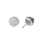 Michael Kors Sterling Silver Pavé Studs (MKC1035AN040)
