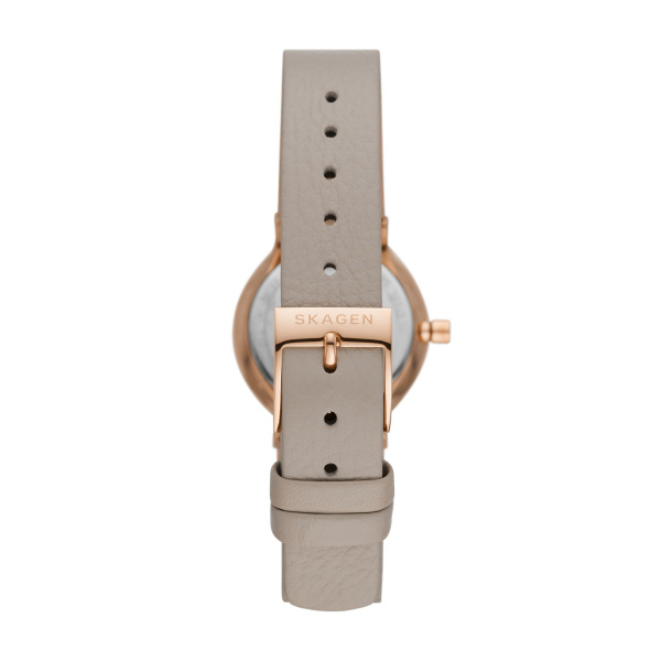 Skagen Freja Lille Two-Hand Sand Eco Leather Watch (SKW3005)