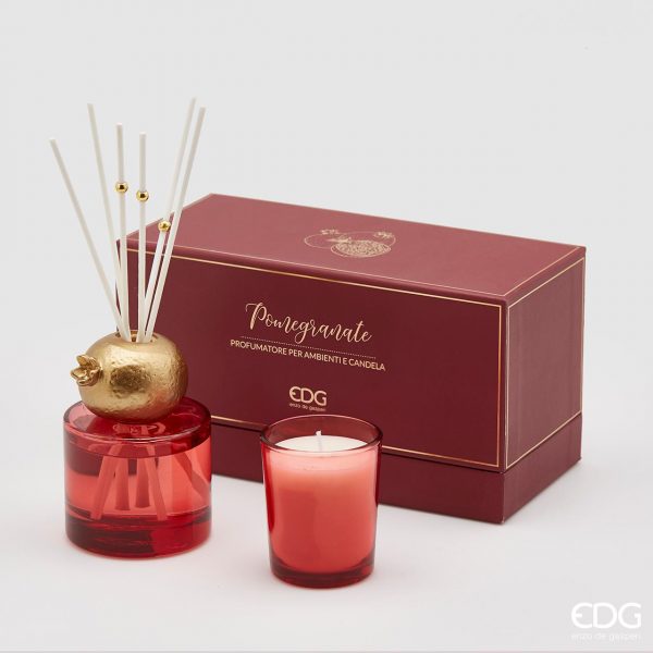 EDG Diffuser and Candle Set - Pomegranate (550267,PG)