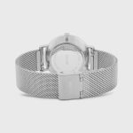 Cluse Minuit Mesh White and Silver Colour (CW0101203002)