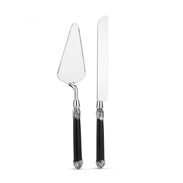 Newbridge Silverware Silver Plated Cake Slice & Knife Set (RGSCK0010)