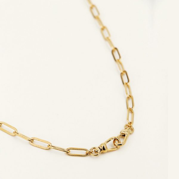 Nilai Paris Double Twisted Lock Necklace (DLOCC)