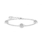 Thomas Sabo Classic Pavé Logo Bracelet (A1829-051-14-L19V)