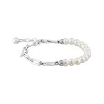 Thomas Sabo Pearl Bracelet with Links (A2031-167-14-L19V)