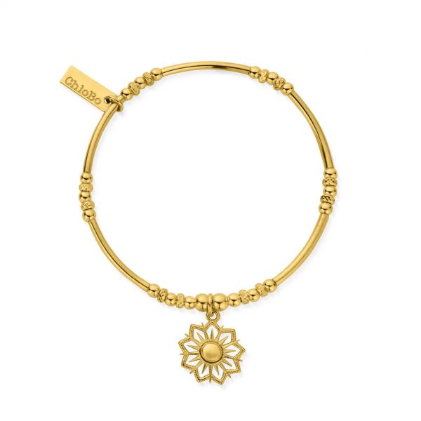 ChloBo Sunshine Blessings Bracelet in Gold (GBMNSRB3205)