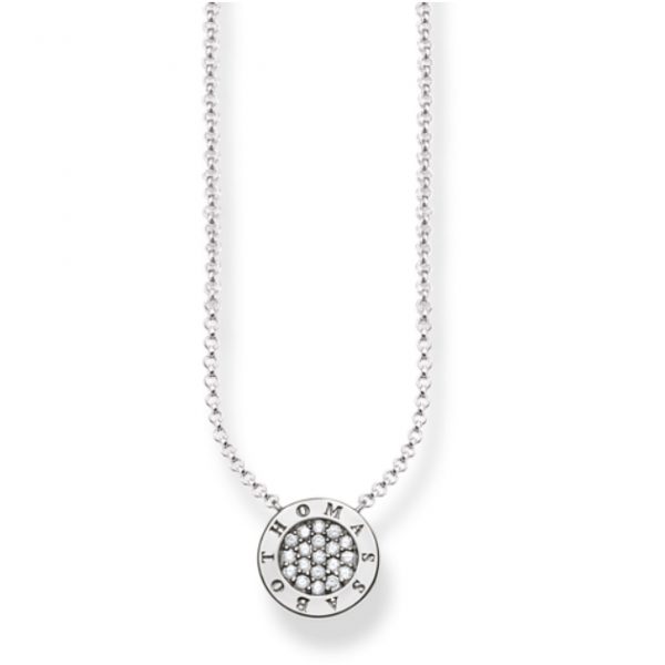 Thomas Sabo Classic Pavé Necklace (KE1493-051-14-L45V)