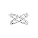 Thomas Sabo Simple Cross Ring Size 52 (TR2138-051-14-52)