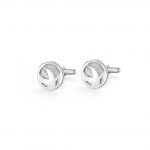 Cathal Barber Goldsmith Silver Circle Design Cufflinks