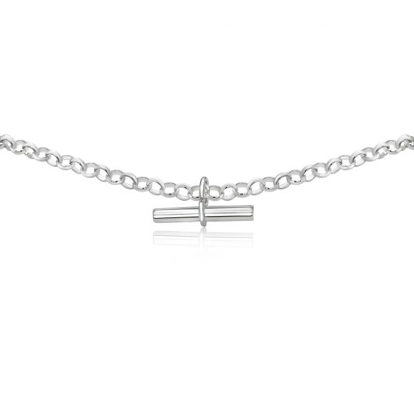 Cathal Barber Goldsmith Sterling Silver T-Bar Bracelet