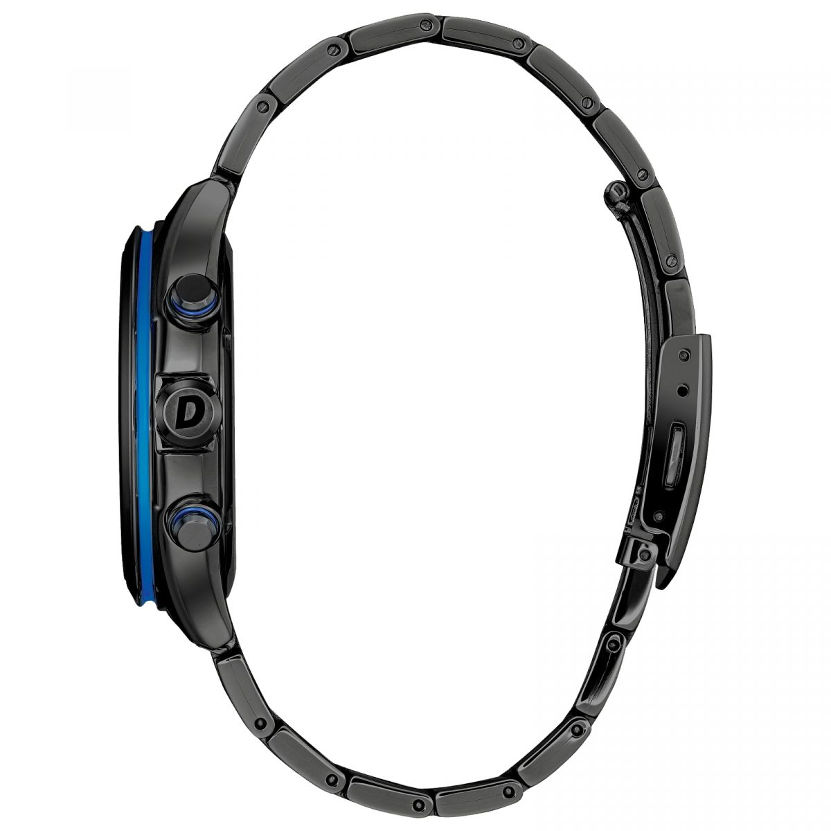 Citizen Eco Drive Black Dial Stainless Steel Bracelet (CA0438-52E)