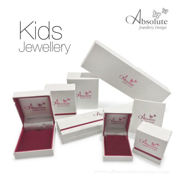 Absolute Kids Silver Pavé Necklace (HCP202)