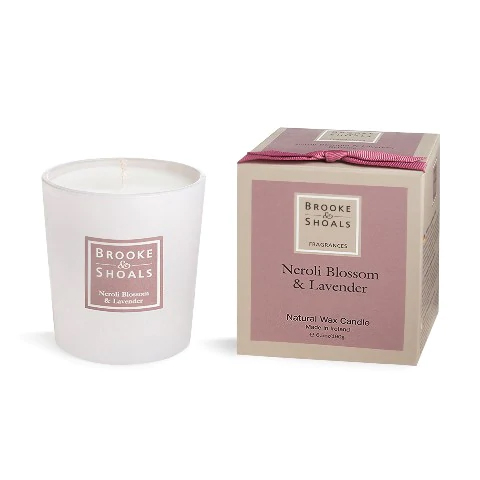 Brooke and Shoals Scented Candle – Neroli Blossom and Lavender
