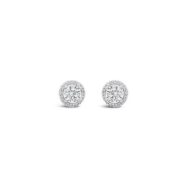 Absolute Jewellery Sterling Silver 'Two Way' Earrings (SE183SL)