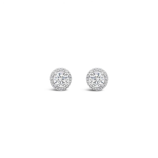 Absolute Jewellery Sterling Silver 'Two Way' Earrings (SE183SL)