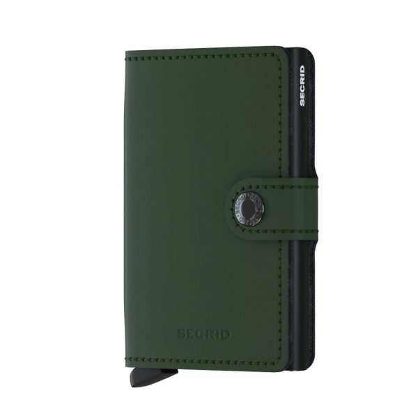 Secrid Miniwallet Matte Green-Black