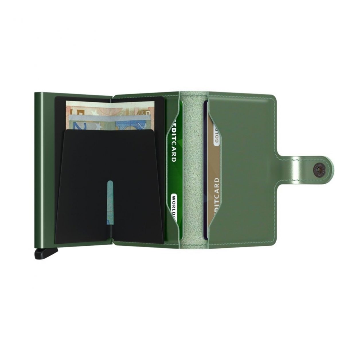 Secrid Miniwallet Metallic Green