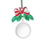 Newbridge Bow with Pine Leaves Christmas Tree Decoration (LS325)