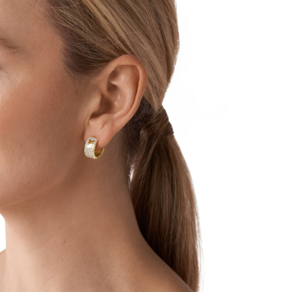 Michael Kors Gold Plated Sterling Silver Premium Earrings (MKC1553AN710)