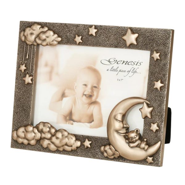 Genesis Moon and Teddy Picture Frame 7x5 (SS025)