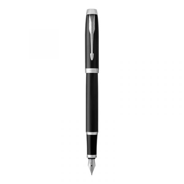 PARKER IM BLACK CHROME FOUNTAIN PEN (1931651)