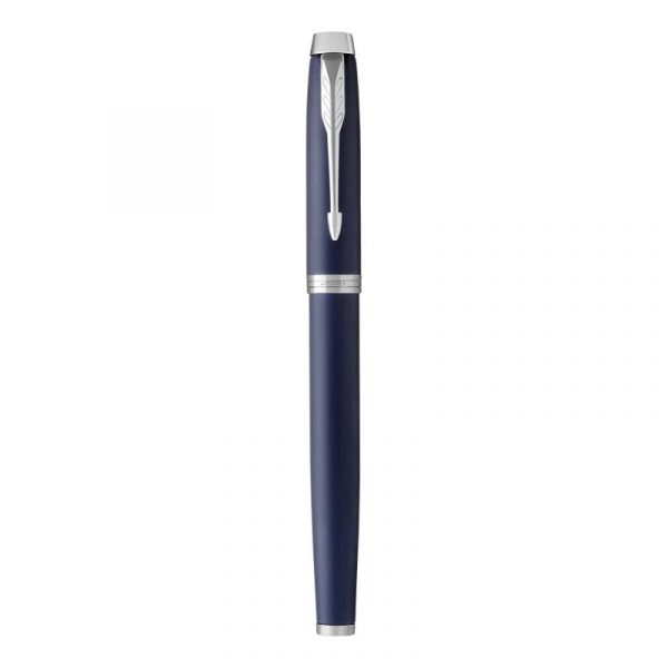 PARKER IM BLUE CHROME FOUNTAIN PEN (1931654)