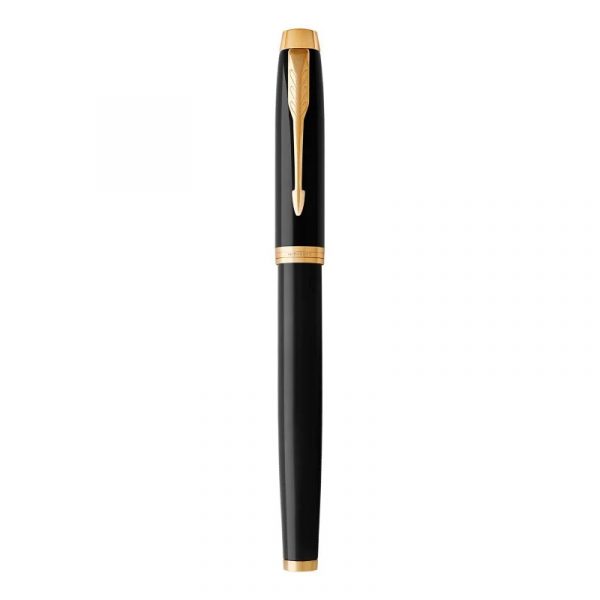 PARKER IM BLACK GOLD TRIM ROLLERBALL PEN (1931659)