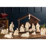 BELLEEK LIVING 9 PIECE NATIVITY SET (7249)