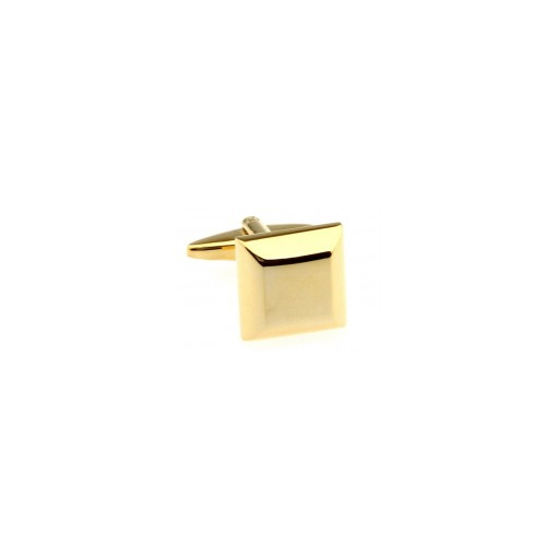 Square Classic Gold Plated Cufflinks (CL3002)