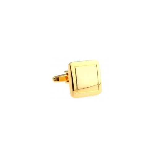 Square Gold Plated Cufflinks (CL3006)