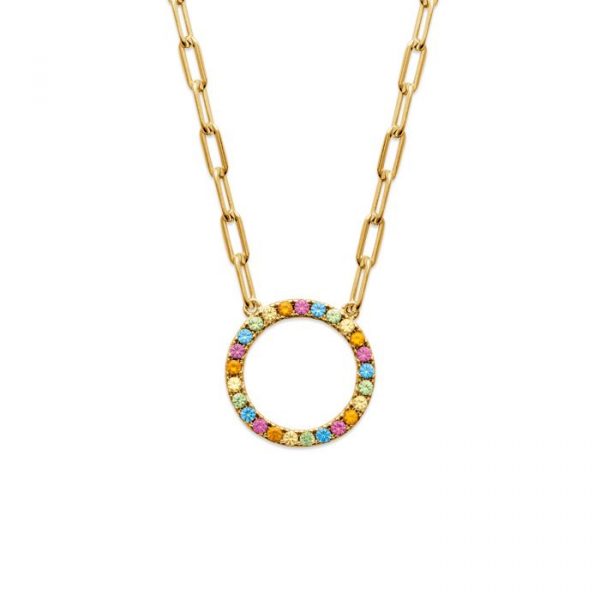 BURREN JEWELLERY BRING SOME COLOUR NECKLACE (N0973)
