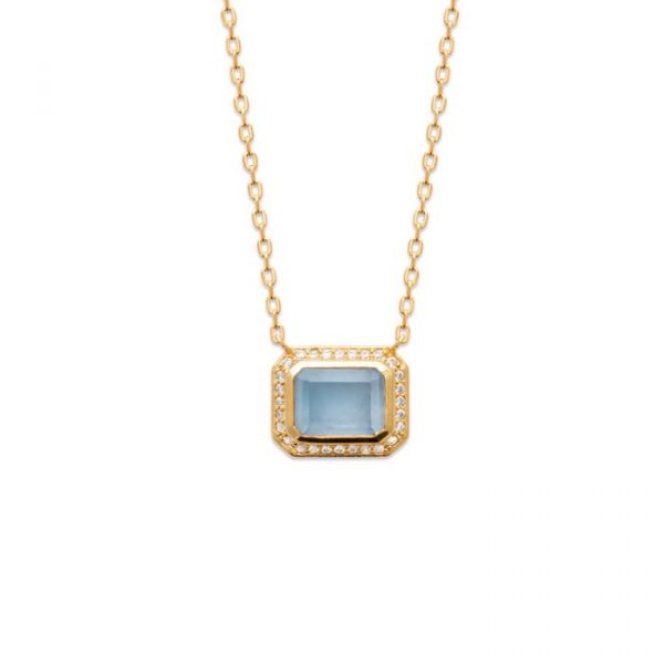 BURREN JEWELLERY CRYSTALLINE NECKLACE (N0991AQ)