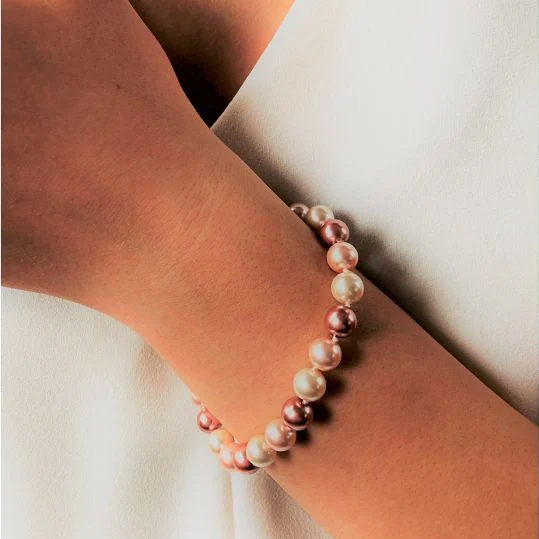 Absolute Pink Pearl Bracelet (B708PK)