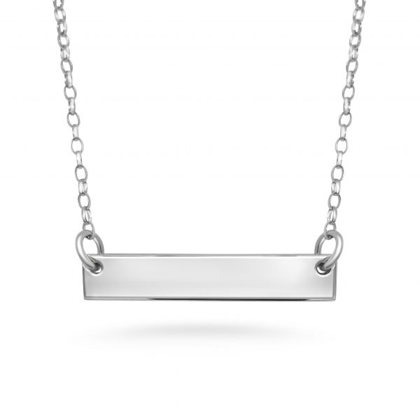 Cathal Barber Goldsmith Sterling Silver Balance Bar Necklace